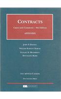 Appendix to Contracts, Cases and Comment