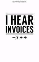 Accounting Notebook: College Ruled Interior - 100 Pages - Accountant Journal