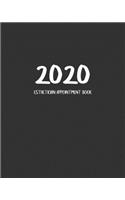 Esthetician Appointment Book 2020