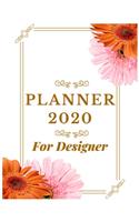 Planner 2020 for Designer: Jan 1, 2020 to Dec 31, 2020: Weekly & Monthly Planner + Calendar Views (2020 Pretty Simple Planners)