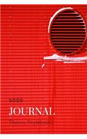 2020 Journal: Notebook, 120-page College ruled line paper, 6x9, Hardy Matte Cover. White interior.