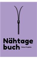 Nähtagebuch - Meine Projekte: Journal für alle Nähprojekte - Notizbuch mit Vordruck für deine Projekte - Nähplaner - A5 Format - 110 Seiten - Geschenkidee