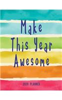 Make This Year Awesome 2020 Planner