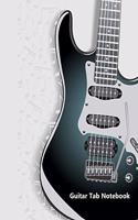 Guitar Tab Notebook: Rock Guitar Tablature Manuscript Paper - Blank Sheet Music For Guitar With Chord Boxes, Staff, TAB and Lyric For Guitar Players, Musicians, Teachers