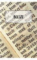 Belize: Ruled Travel Diary Notebook or Journey Journal - Lined Trip Pocketbook for Men and Women with Lines