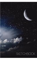 Sketchbook: Moon and Stars Dream (Doodle, Journal, Sketch, Draw)