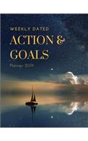 Weekly Dated Action & Goals Planner 2019