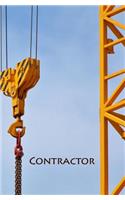 Contractor: Blank Journal for Construction