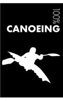 Canoeing Notebook: Blank Lined Canoeing Journal for Canoeist and Coach