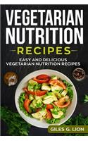 Vegetarian Nutrition Recipes