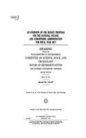overview of the budget proposal for the National Oceanic and Atmospheric Administration for fiscal year 2017