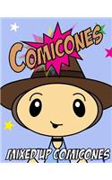 Comicones Coloring Book: Mixed Up Comicones