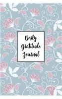 Gratitude Journal Swirly Flowers Pattern 4: Daily Gratitude Journal, 100 Plus Dot Bullet Style Pages With Two Per Page, Start Each Day With A Grateful Heart.