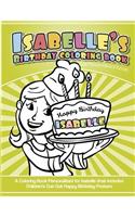 Isabelle's Birthday Coloring Book Kids Personalized Books