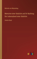 Memoiren einer Idealistin und ihr Nachtrag