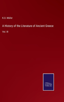 A History of the Literature of Ancient Greece