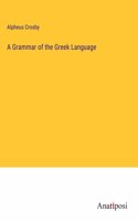 Grammar of the Greek Language