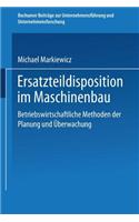 Ersatzteildisposition Im Maschinenbau