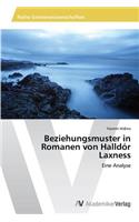 Beziehungsmuster in Romanen von Halldór Laxness