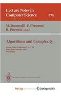 Algorithms and Complexity: Second Italian Conference, Ciac '94, Rome, Italy, February 23 - 25, 1994. Proceedings