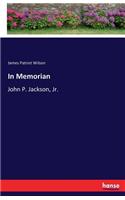 In Memorian: John P. Jackson, Jr.