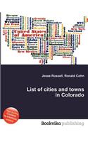 List of Cities and Towns in Colorado