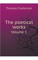 The Poetical Works Volume 1