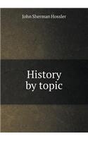 History by topic