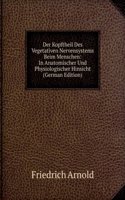 Der Kopftheil des vegetativen Nervensystems beim Menschen in anatomischer und physiologischer Hinsicht