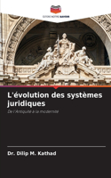 L'évolution des systèmes juridiques