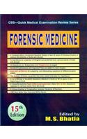 CBS Quick Medical Examination Review Series Forensic Medicine