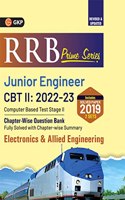 RRB Prime Series 2022-23 Junior Engineer CBT 2 -Chapterwise Question Bank - Electronics & Allied Engineering