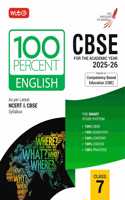 MTG CBSE 100 Percent Class 7 English Book for 2025-26 Exam | Based on Latest NCERT & CBSE Syllabus | CBE Aligned