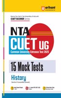 Arihant NTA CUET UG 2025 15 Mock Tests for History (Section II Humanities Domain) I Latest Solved Papers, Based on latest NTA CUET (UG) Exam Pattern, and Free 3 Online Mock Tests
