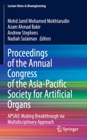 Proceedings of the Annual Congress of the Asia-Pacific Society for Artificial Organs