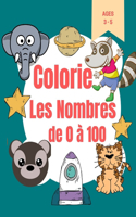 Colorie les nombres de 0 à 100