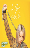 billie eilish calendar 2021