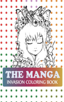 The Manga Invasion Coloring Book