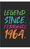 Legend Since February 1964