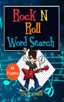 Rock and Roll Word Search: Rock n Roll Word Search for Adults