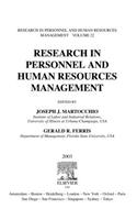 Research in Personnel and Human Resources Management