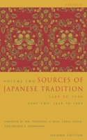 Sources of Japanese Tradition, Abridged