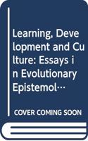 Learning, Development and Culture