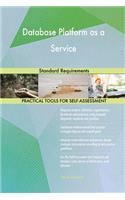 Database Platform as a Service Standard Requirements