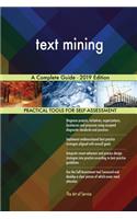 text mining A Complete Guide - 2019 Edition