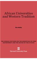 African Universities and Western Tradition