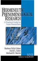 Hermeneutic Phenomenological Research