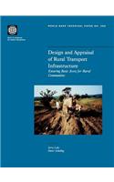 Design and Appraisal of Rural Transport Infrastructure