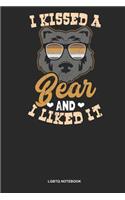 LGBTQ Notebook: Dotted Log Book For Father Of Kids And A Husband: Gay Daddy Journal I Kissed A Bear Gift