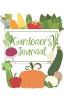 Gardener's Journal: Monthly Garden Planting Planner, Gardener Organizer, Gardening Gift